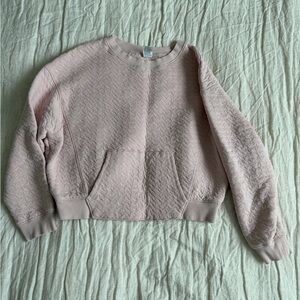 All in Motion Blush Textured Pullover